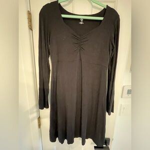 Prana Black Long Sleeve Dress